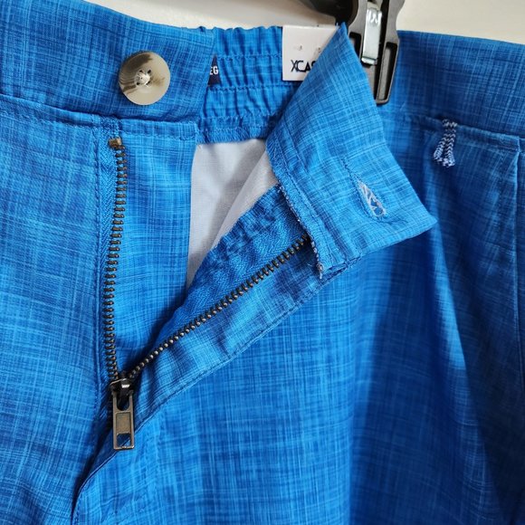 NEW XCaster Outdoor Turquoise Blue Lightweight Bermuda Shorts Size XL - Picture 5 of 15